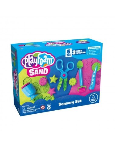 Playfoam sensorinis smėlis - Sensoriniai lavinamieji žaislai vaikams nuo 3 metų