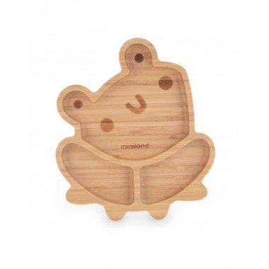 Miniland bambukinis dubenėlis su šaukšteliu - Prekės vaikams