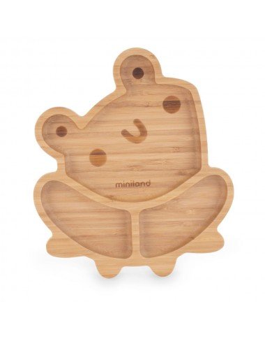 Miniland bambukinis dubenėlis su šaukšteliu - Prekės vaikams