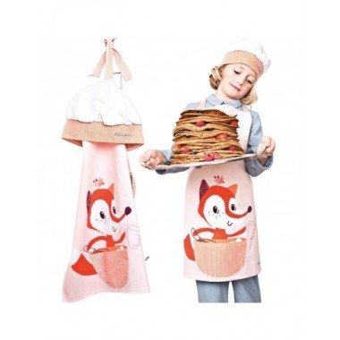 Lilliputiens vaikiška prijuostė su kepure - Stilingos prekės vaikams