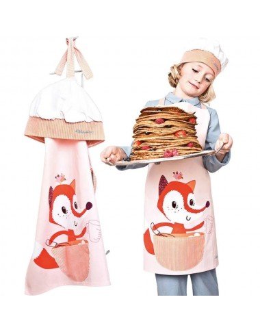 Lilliputiens vaikiška prijuostė su kepure - Stilingos prekės vaikams