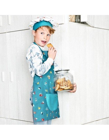 Lilliputiens vaikiška prijuostė su kepure - Stilingos prekės vaikams