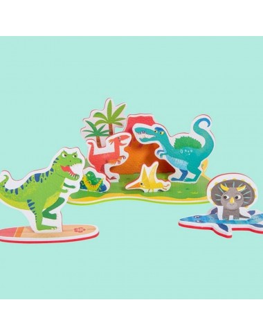Tiger Tribe dinozauri - Vannas istabas rotaļlietas bērniem no 2 gadu vecuma - Lapute.lt