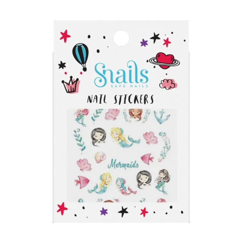 Snails vaikiški nagų lipdukai - Vaikiška kosmetika