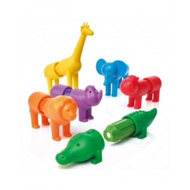 Magnetinės kaladėlės -  Lavinamieji žaislai vaikams nuo 1 metų