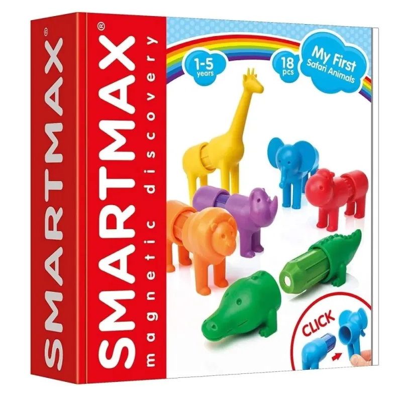 Magnetinės kaladėlės -  Lavinamieji žaislai vaikams nuo 1 metų