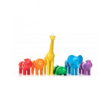 Magnetinės kaladėlės -  Lavinamieji žaislai vaikams nuo 1 metų