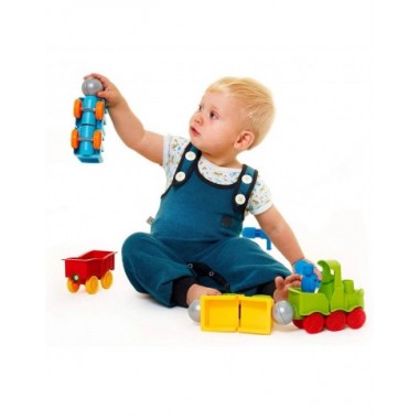 Magnetinės kaladėlės -  Lavinamieji žaislai vaikams nuo 1 metų