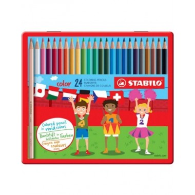 Stabilo akvareliniai pieštukai - Kanceliarinės prekės vaikams