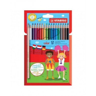 Stabilo spalvoti pieštukai - Kanceliarinės prekės vaikams