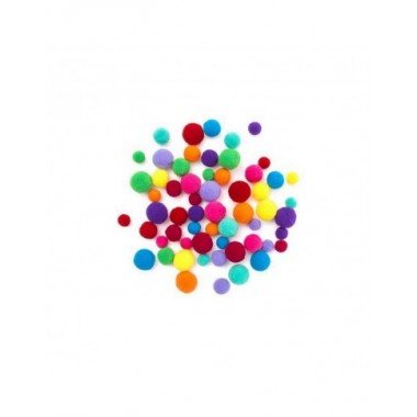 Spalvoti minkšti burbuliukai - Lavinamosios priemonės vaikams