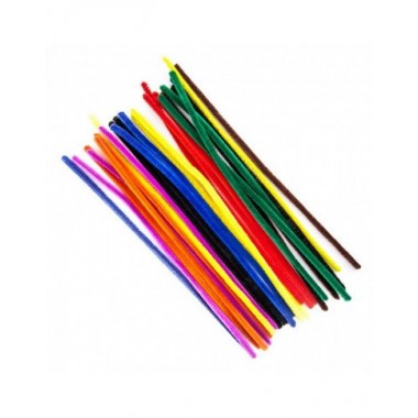 Dekoratyvinės vielutės (25 vnt., 30 cm) - Lavinamosios priemonės vaikams