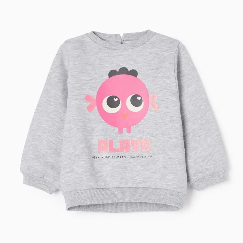 ZIPPY pilkas džemperis mergaitei - Apranga vaikams