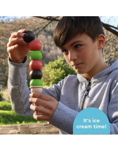 Milaniwood ledų žaidimas Splash - Edukaciniai mediniai žaidimai