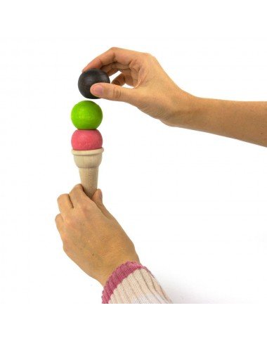 Milaniwood ledų žaidimas Splash - Edukaciniai mediniai žaidimai