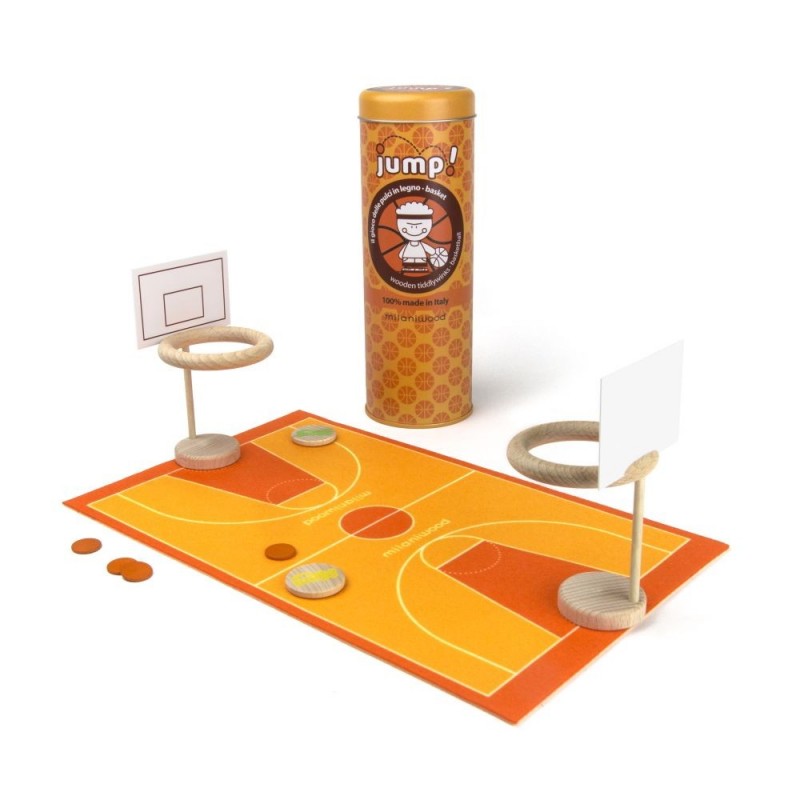Milaniwood stalo krepšinio žaidimas Jump! - Edukaciniai mediniai žaidimai