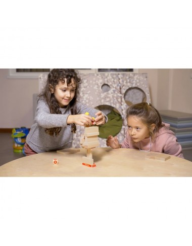 Milaniwood žaidimas Crazy Palace - Edukaciniai mediniai žaidimai