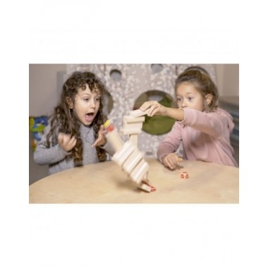 Milaniwood žaidimas Crazy Palace - Edukaciniai mediniai žaidimai