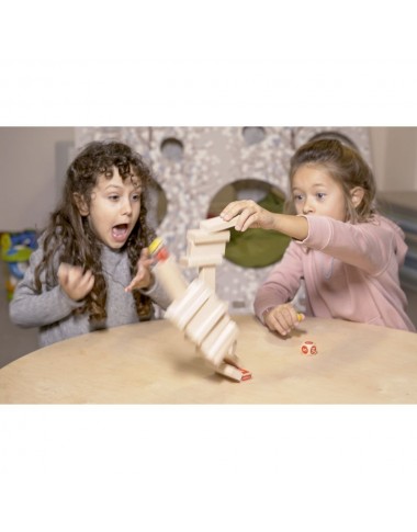 Milaniwood žaidimas Crazy Palace - Edukaciniai mediniai žaidimai