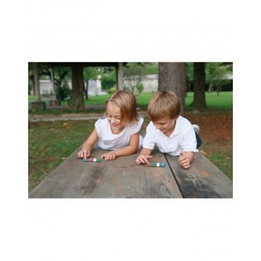 Milaniwood mini medinė lenktyninė mašina (4 cm) - Žaisliniai modeliukai