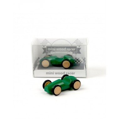 Milaniwood mini medinė lenktyninė mašina (4 cm) - Žaisliniai modeliukai