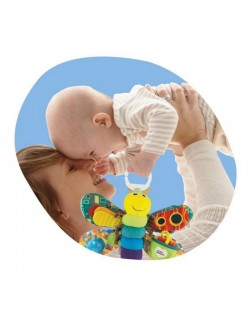 Lamaze pakabinamas žaislas kūdikiams Drugelis Fredis - Lavinamieji žaislai kūdikiams