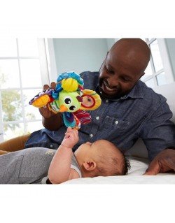 Lamaze pakabinamas žaislas kūdikiams Povas Žakas - Lavinamieji žaislai kūdikiams