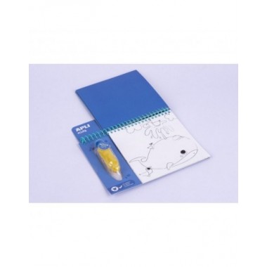 Spalvinimo knygutė su vandens pieštuku