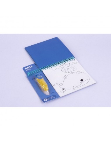 Spalvinimo knygutė su vandens pieštuku