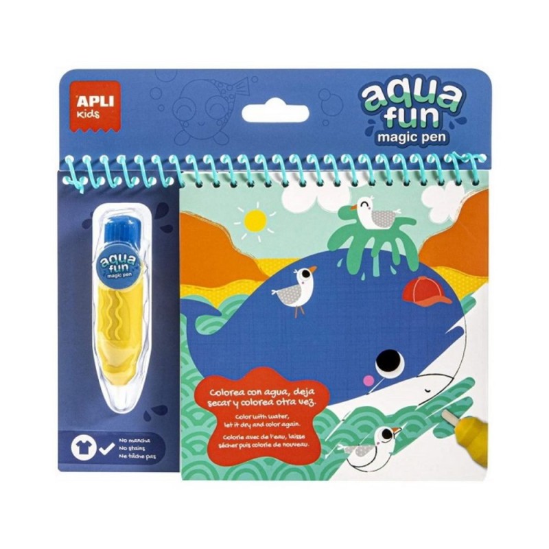 Spalvinimo knygutė su vandens pieštuku