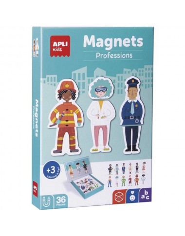 Apli Kids magnetinis žaidimas Profesijos - Magnetinės dėlionės vaikams