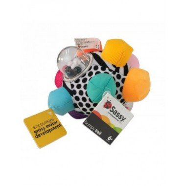 Sassy lavinamasis žaislas kūdikiams Kamuoliukas  - Lavinamieji žaislai kūdikiams