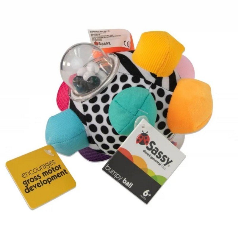Sassy lavinamasis žaislas kūdikiams Kamuoliukas  - Lavinamieji žaislai kūdikiams