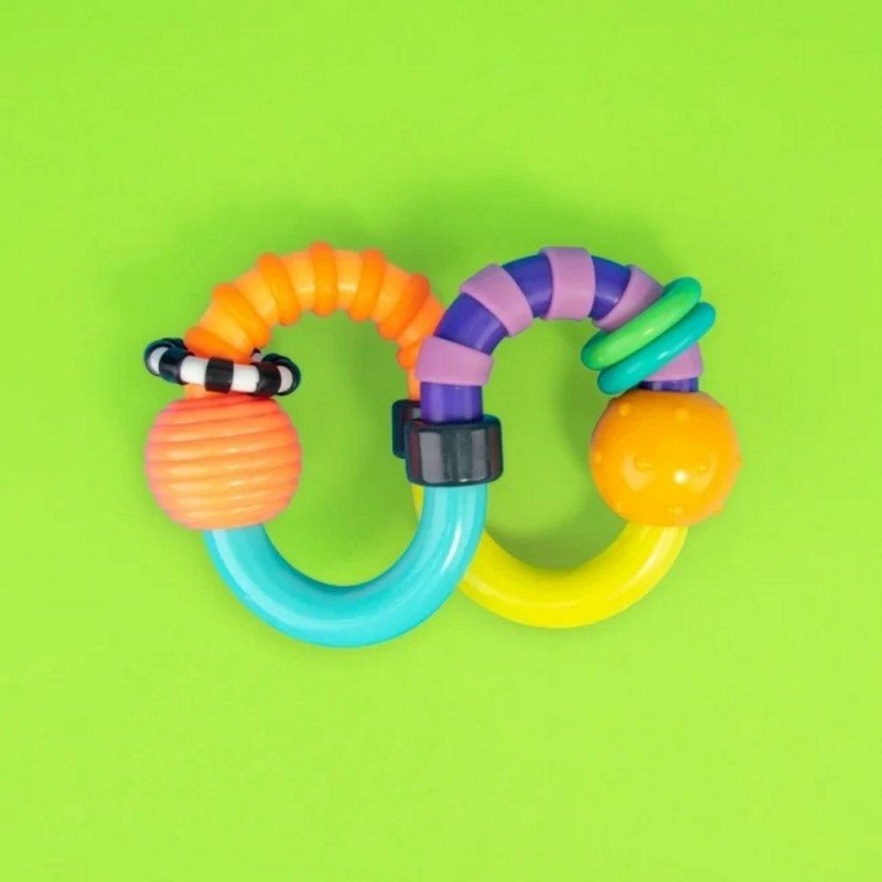 Sassy lavinamasis žaislas kūdikiams Gyvatėlė - Lavinamieji žaislai kūdikiams