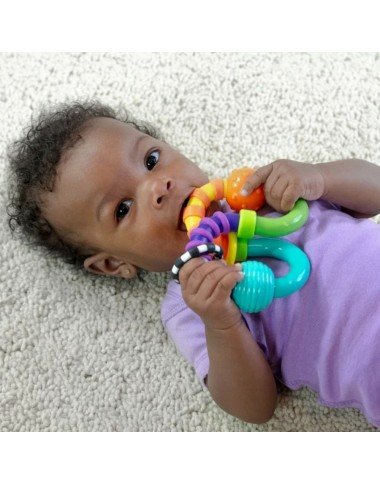 Sassy lavinamasis žaislas kūdikiams Gyvatėlė - Lavinamieji žaislai kūdikiams