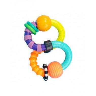 Sassy lavinamasis žaislas kūdikiams Gyvatėlė - Lavinamieji žaislai kūdikiams