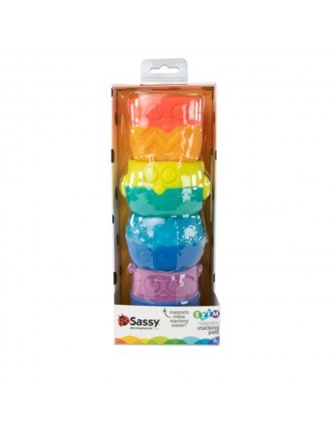 Sassy magnetinės kaladėlės (4 vnt.) - Lavinamieji žaislai kūdikiams Sassy magnetinės kaladėlės (4 vnt.) - Lavinamieji žaislai kūdikiams