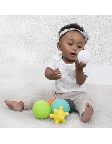 Infantino sensoriniai kamuoliukai - Lavinamieji žaislai kūdikiams