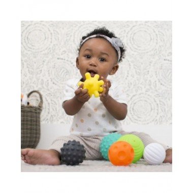 Infantino sensoriniai kamuoliukai - Lavinamieji žaislai kūdikiams