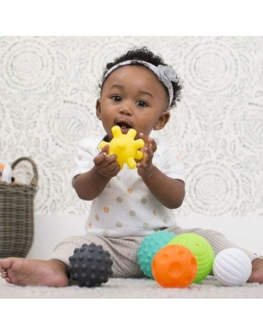 Infantino sensoriniai kamuoliukai - Lavinamieji žaislai kūdikiams