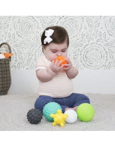 Infantino sensoriniai kamuoliukai - Lavinamieji žaislai kūdikiams