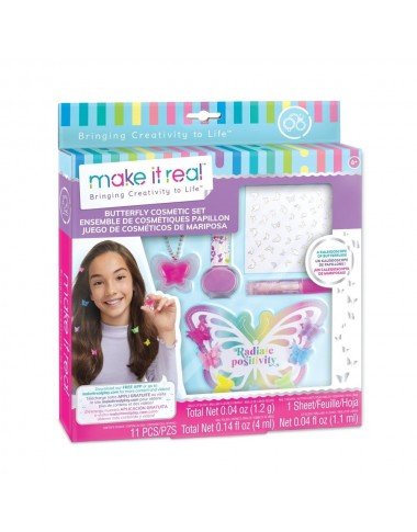 Make it real makiažo rinkinys mergaitei - Vaikiška kosmetika