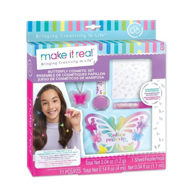 Make it real makiažo rinkinys mergaitei - Vaikiška kosmetika