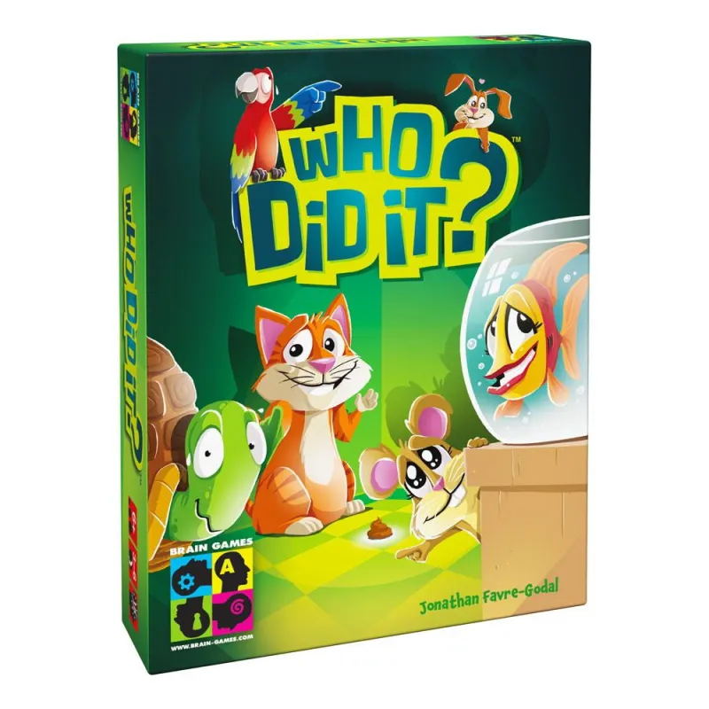 Stalo žaidimas vaikams  Who did it - stalo žaidimai vaikams nuo 6 metų