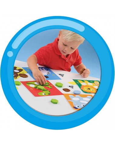 SES mažylių mozaika - Kūrybiniai rinkiniai vaikams nuo 1 metų