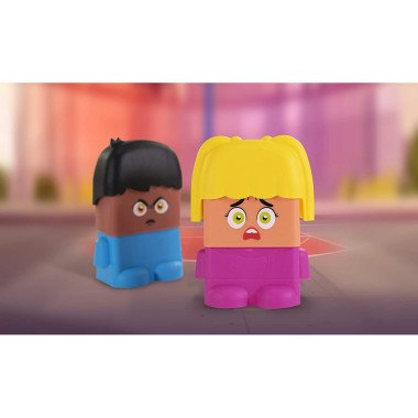 Miniland emocijų kaladėlės - Lavinamieji žaislai vaikams nuo 2 metų