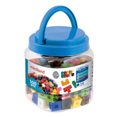 Miniland lavinamieji kubeliai - Lavinamieji žaislai vaikams nuo 3 metų