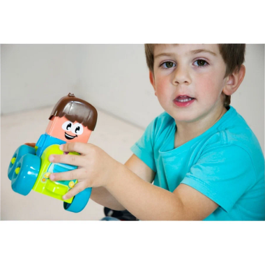 Miniland pirmosios kaladėlės - Lavinamieji žaislai vaikams nuo 18 mėnesių