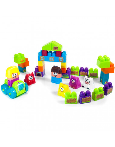 Miniland pirmosios kaladėlės - Lavinamieji žaislai vaikams nuo 18 mėnesių