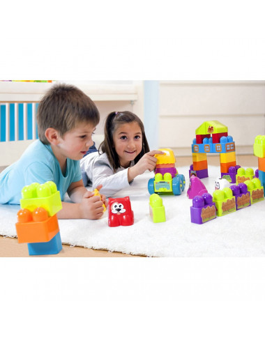 Miniland pirmosios kaladėlės - Lavinamieji žaislai vaikams nuo 18 mėnesių